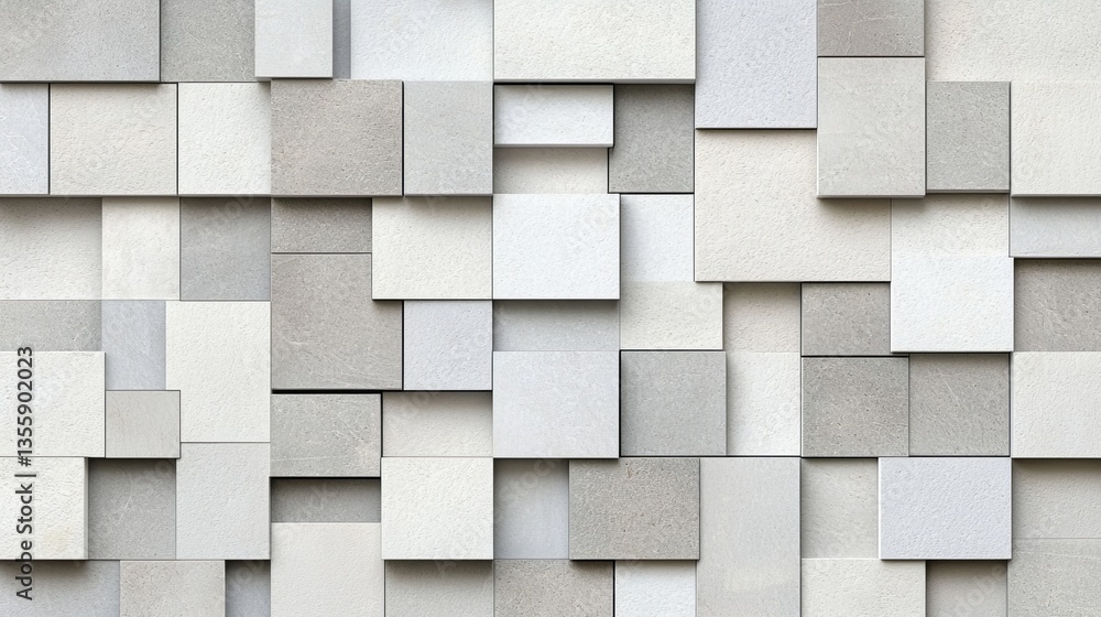 Abstract Grey and White Square Tiles Modern Wall Texture Background Design Abstract Grey and White Square Tiles Modern Wall Texture Background Design