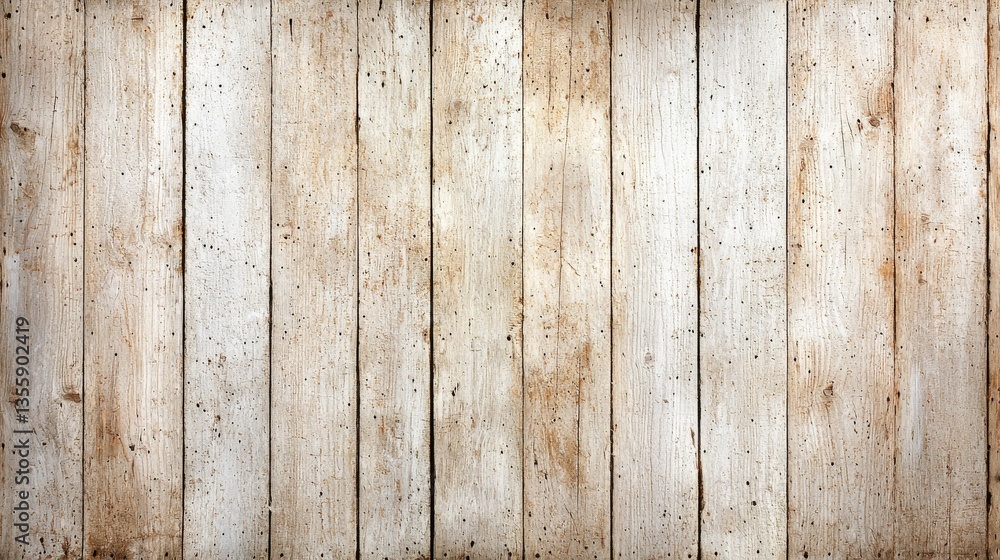 Naklejka premium Rustic Weathered Whitewashed Wood Texture Background Image Perfect for Design Projects