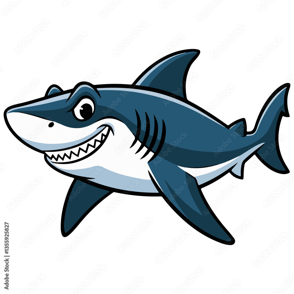 Fototapeta premium Sharks Clipart