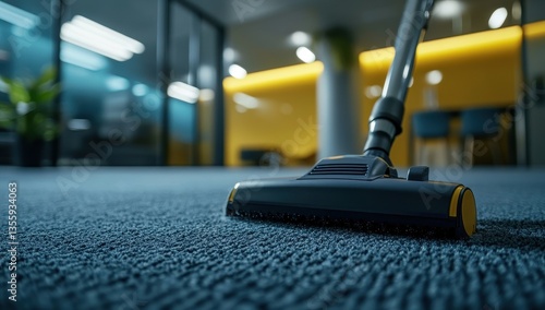 Wallpaper Mural Modern Office Cleaning with Vacuum Torontodigital.ca