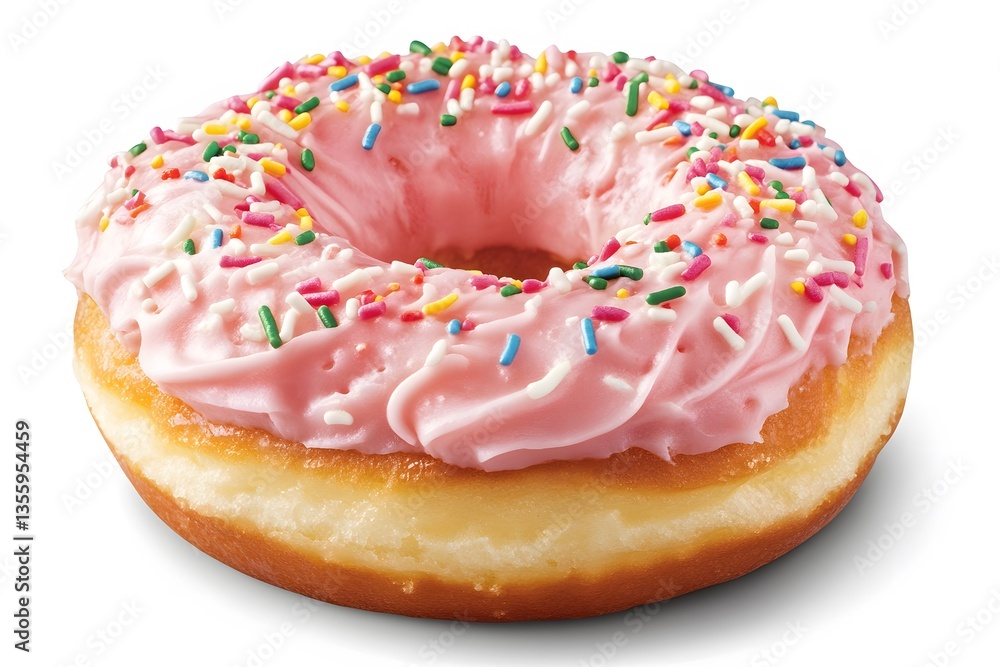 Classic Ring Donut with a Crunchy Sugar Coating Classic Ring Donut with a Crunchy Sugar Coating