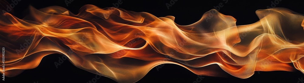 Obraz premium Abstract Flame Design Graphic