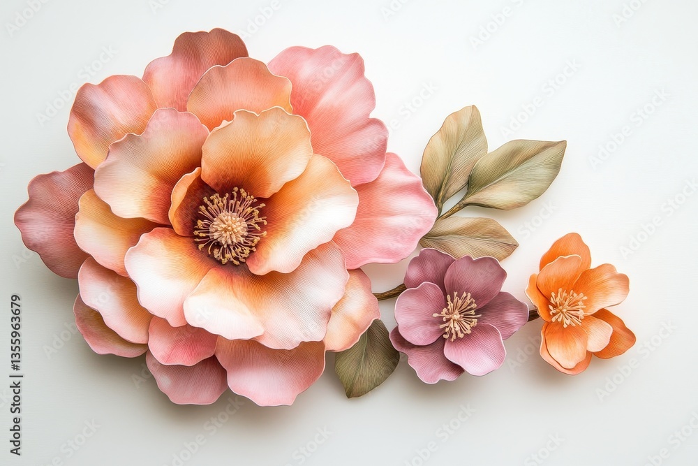 Stunning Paper Flower Arrangement