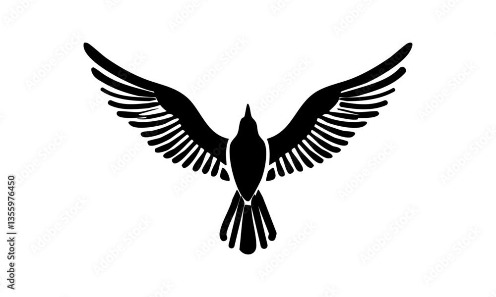 Obraz premium Bird Silhouette Vector