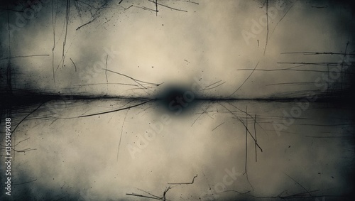 Abstract grunge texture effect, with scratch and dust particle grain on a background. Dirt overlay or screen effect intended for a grunge and vintage image style.