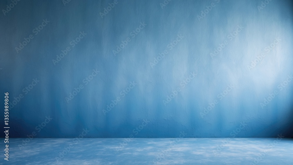 Abstract studio room wall with a blue background for showcasing your products. Abstract studio room wall with a blue background for showcasing your products.