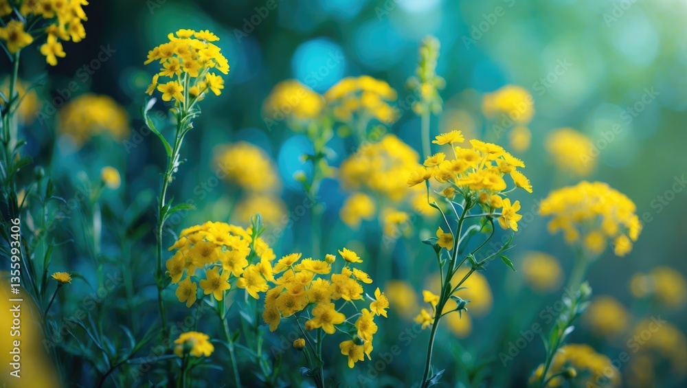 Obraz premium Abstract floral composition. Close-up view. Selective focus.