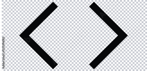 Arrow Buttons Icon Set - Next/Previous Rounded Navigation Symbols for Websites & Apps - UI/UX Slider Controls Vector. 