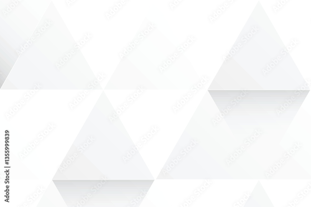 Obraz premium abstract geometric low poly background. white and grey landscape background with triangle decoration. backdrop template for presentation flyer magazine and advertising.