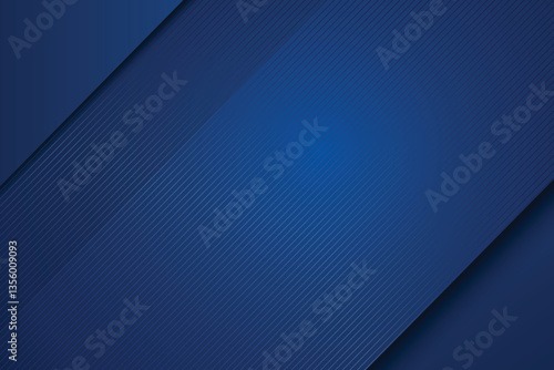 Abstract blue background with glowing geometric lines Futuristic technology concept. Suit for brochure, corporate, website, poster, banner, cover, flyer