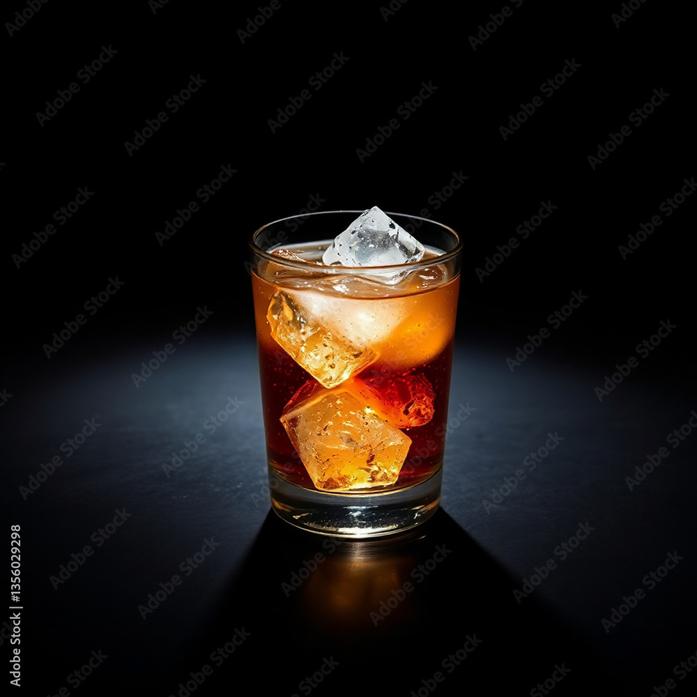 Refreshing Icy Beverage on a Hot Day