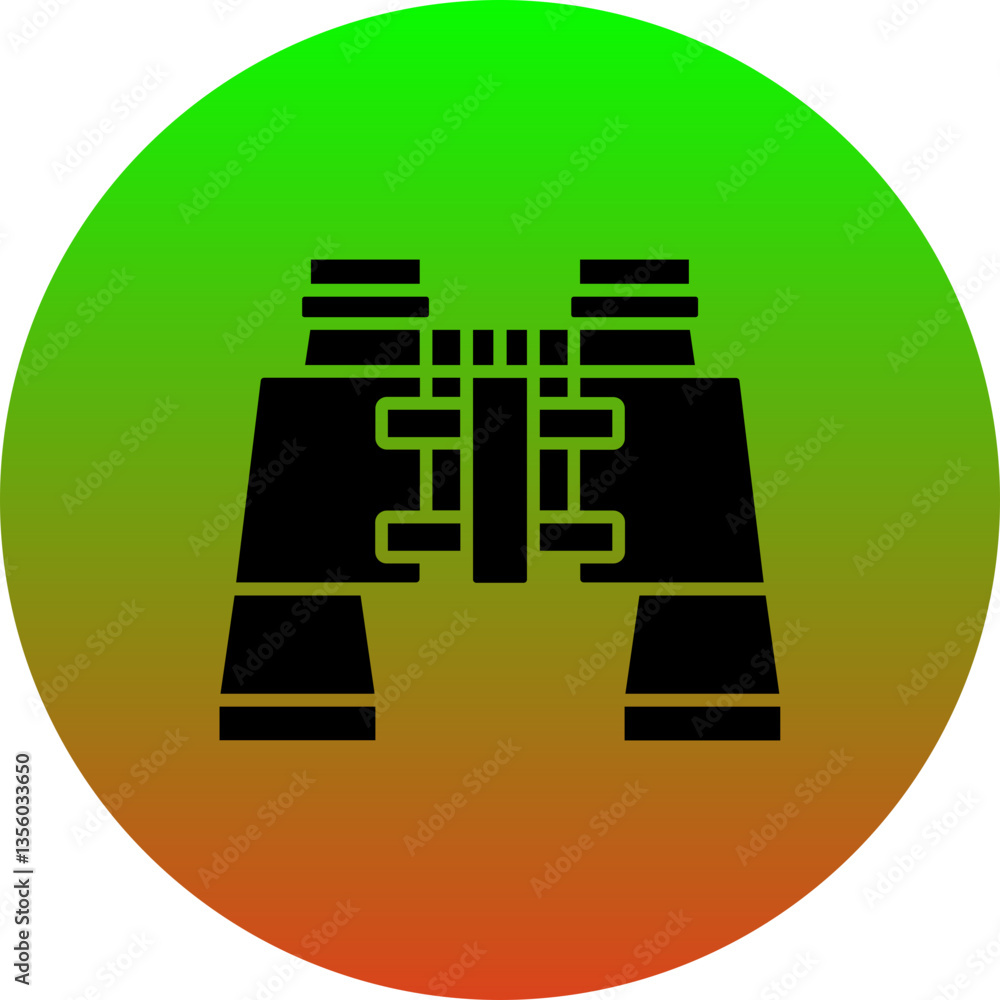 Fototapeta premium Binoculars Icon
