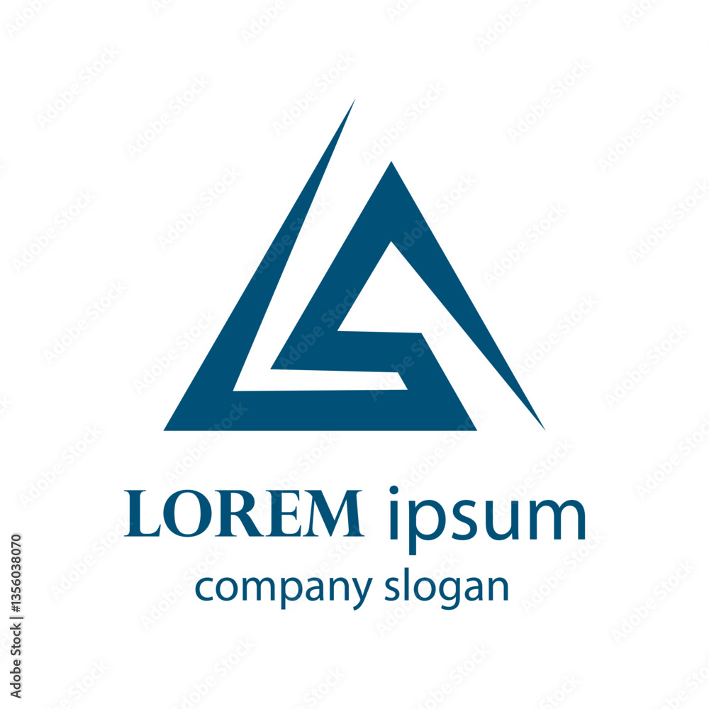 abstract geometric logo illustration abstract geometric logo illustration