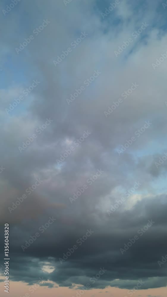 Gorgeous Winter Unique Dramatic Clouds and Sky over City of England Great Britain. Aerial Footage Was Captured with drone's Camera from High Altitude Gorgeous Winter Unique Dramatic Clouds and Sky over City of England Great Britain. Aerial Footage Was Captured with drone's Camera from High Altitude