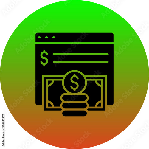 Online money Icon