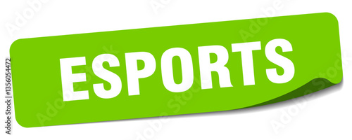 esports sticker. esports label