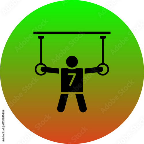 Gymnastic rings Icon