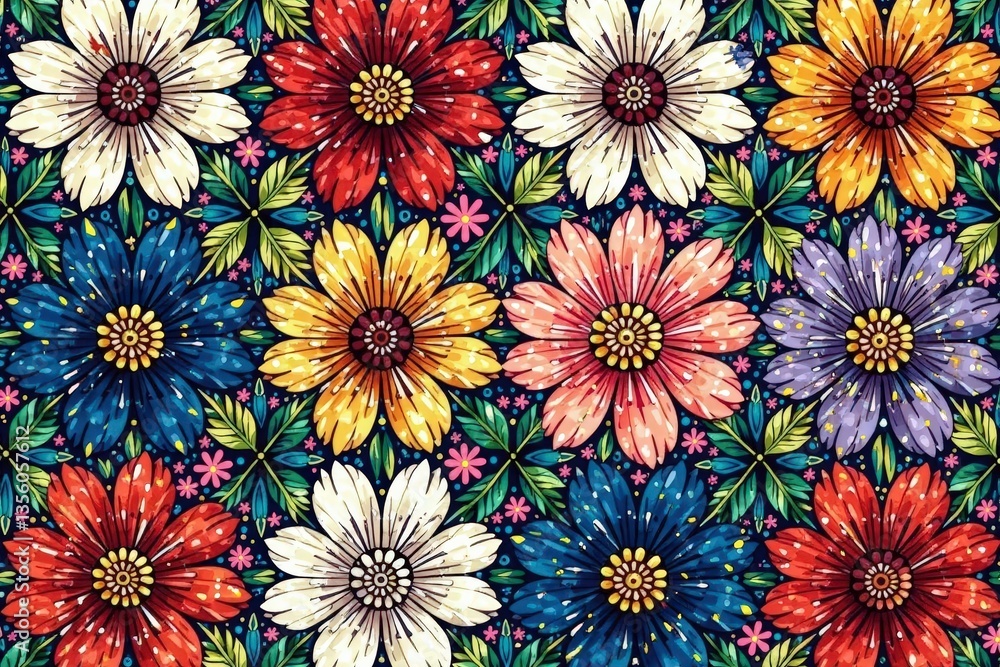 Intricate line art floral design, repeating geometrically , background floral, seamless background Intricate line art floral design, repeating geometrically , background floral, seamless background