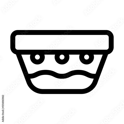Rebana Icon Outline Style