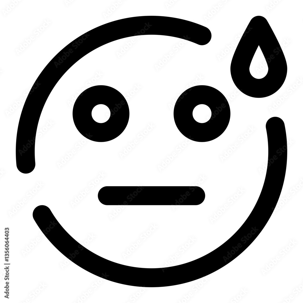 emoticon dashed line icon emoticon dashed line icon