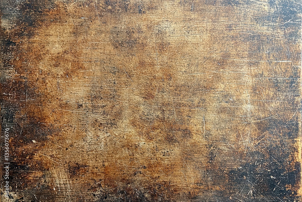 Obraz premium Dark Brown Wooden Texture Background Rustic Grunge Aged Surface