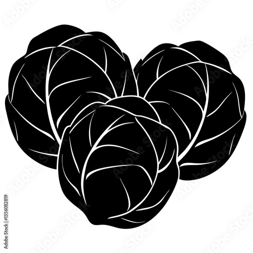 Brussels Sprouts Vector Design - High-Quality Graphics for Your Creative Projects