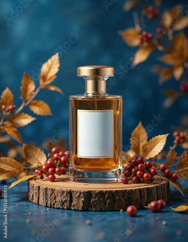 luxurious perfume bottle