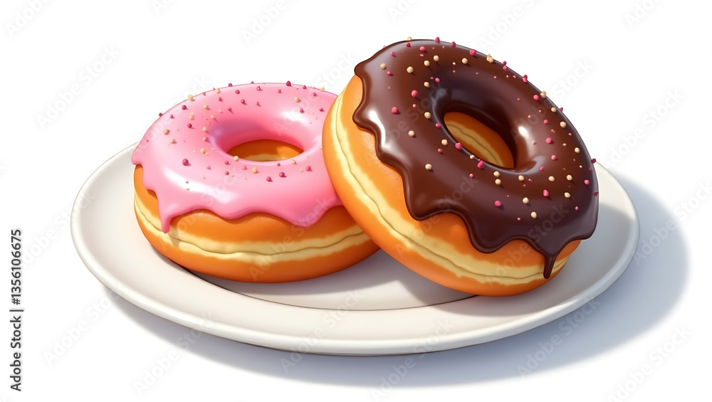 donut with sprinkles donut with sprinkles