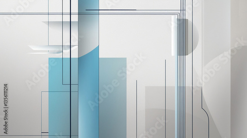 blue door in a modern office
