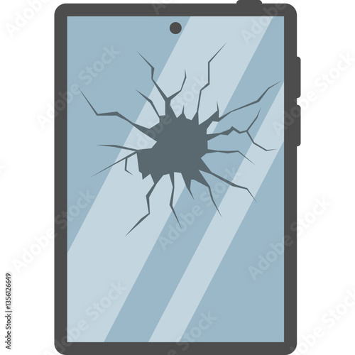 Electronic Waste Illustation