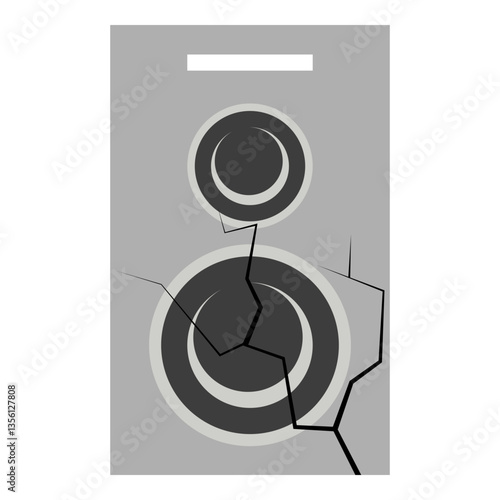 Electronic Waste Illustration