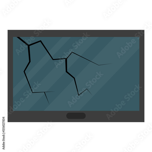 Electronic Waste Illustration