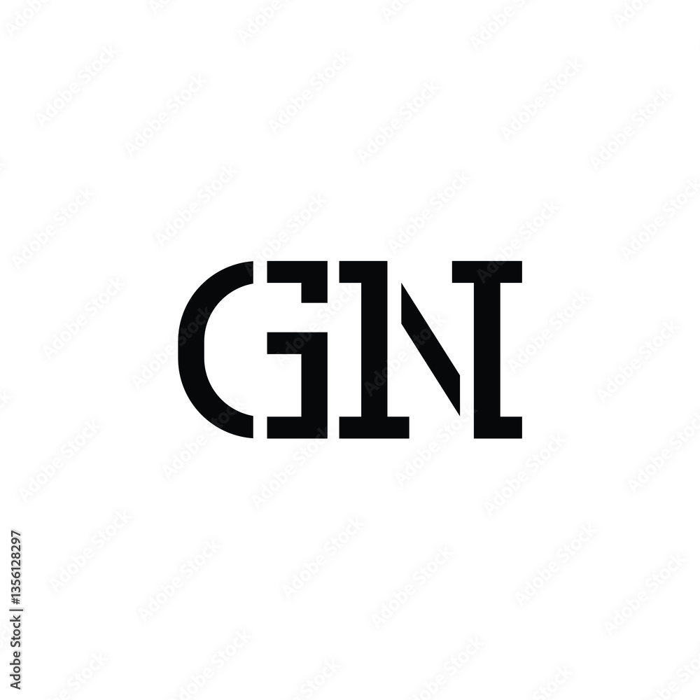 GN monogram logo design letter text name symbol monochrome logotype alphabet character simple logo GN monogram logo design letter text name symbol monochrome logotype alphabet character simple logo