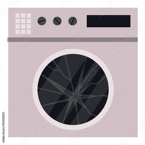 Electronic Waste Illustration