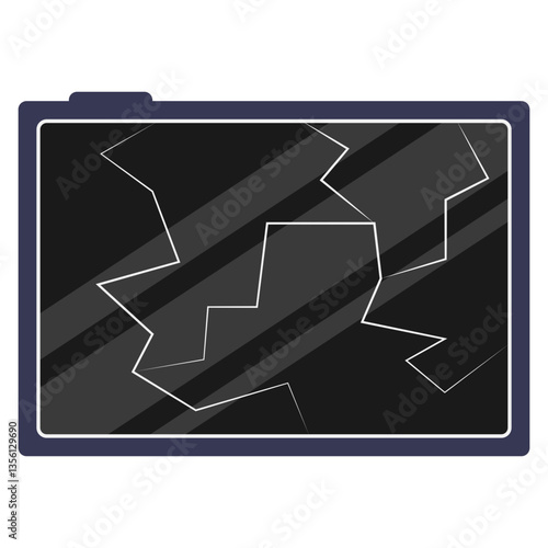 Electronic Waste Illustration