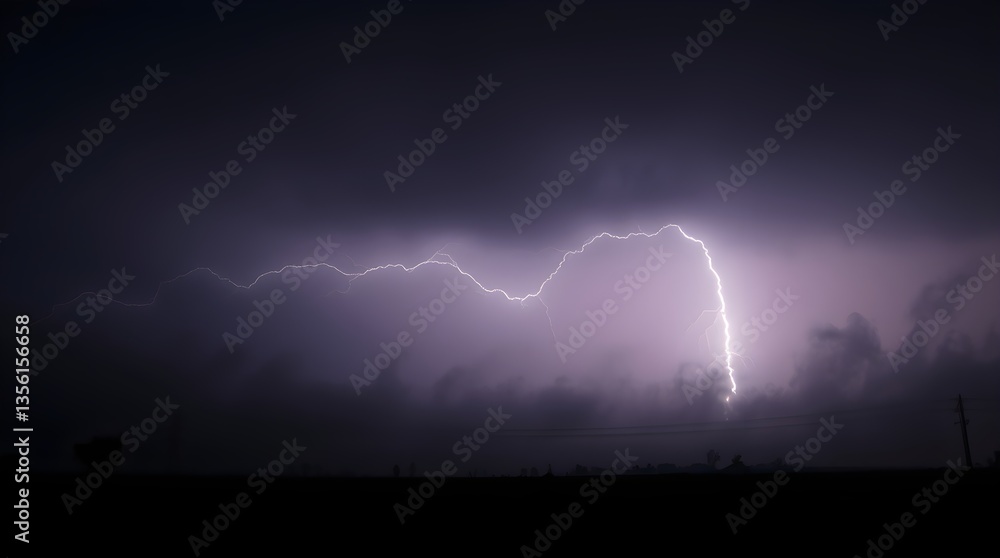 Hazy Cinematic Scene of Hands Holding a Mini Storm Cloud