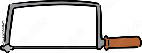 Illustration of jig saw