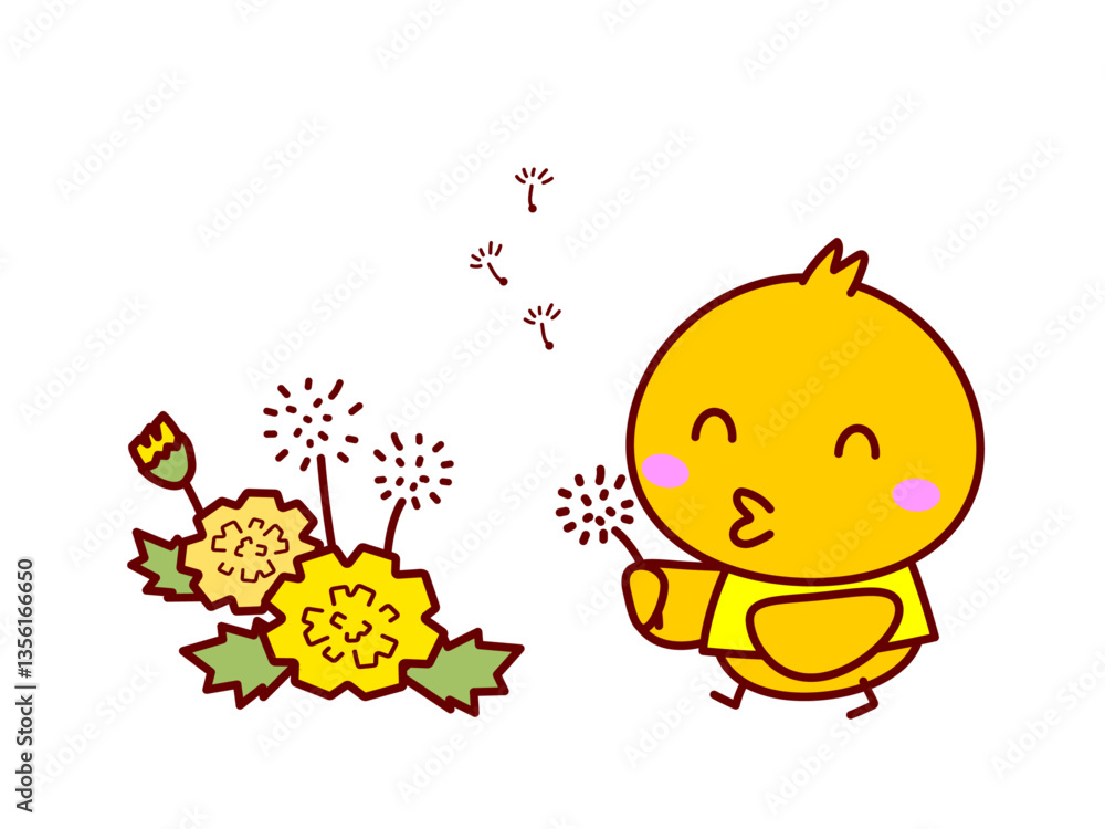 ひよことたんぽぽ ひよことたんぽぽ