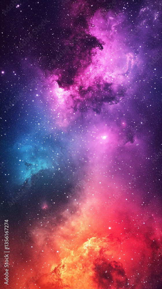Fototapeta premium Outer space abstract background for web use.