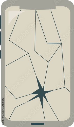 Electronic Waste Illustration