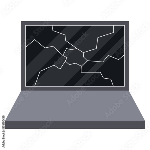Electronic Waste Illustration