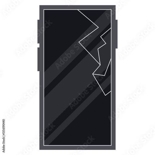 Electronic Waste Illustration
