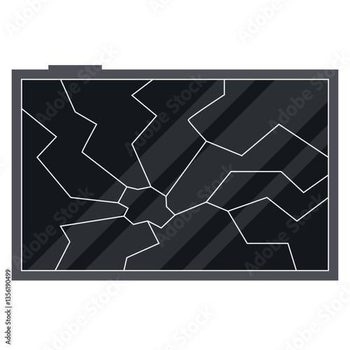 Electronic Waste Illustration