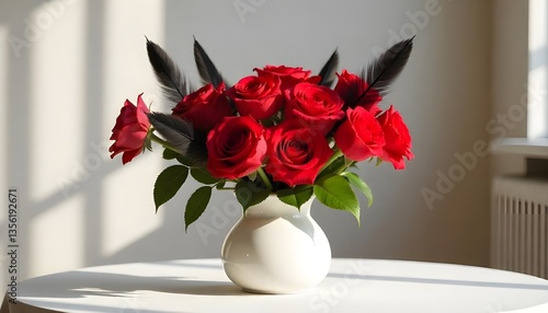 Crimson Rose Bouquet