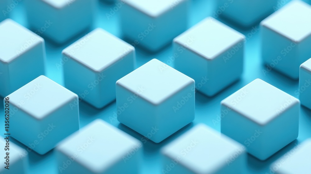 Abstract geometric pattern of blue cubes on a gradient background for creative designs and modern aesthetics in digital art and presentations Abstract geometric pattern of blue cubes on a gradient background for creative designs and modern aesthetics in digital art and presentations