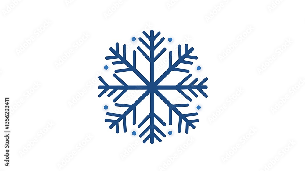 Winter snowflake graphic Winter snowflake graphic