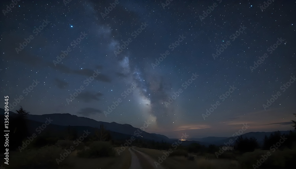 Fototapeta premium night sky with stars