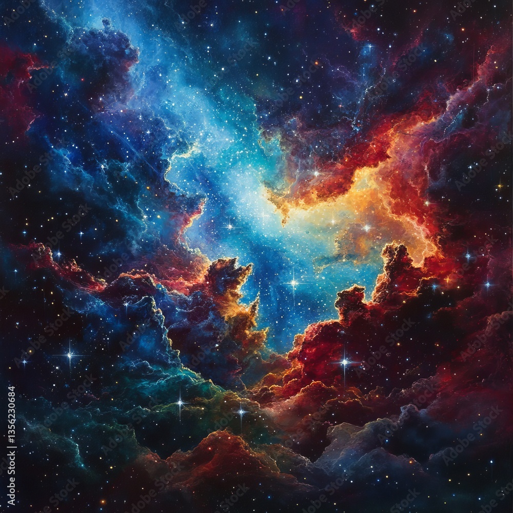 Surreal galaxy-filled sky blending vivid colors and sparkling stars, cosmic and otherworldly, artistic and vibrant, ultra-detailed Surreal galaxy-filled sky blending vivid colors and sparkling stars, cosmic and otherworldly, artistic and vibrant, ultra-detailed