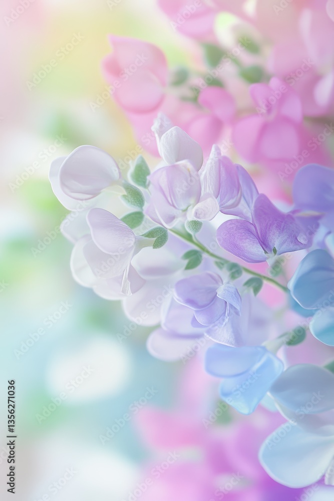 Delicate spring flowers blooming in soft pastel colors, natures beauty, floral background, vibrant garden, Mothers Day gift idea, seasonal decor, tranquility. Delicate spring flowers blooming in soft pastel colors, natures beauty, floral background, vibrant garden, Mothers Day gift idea, seasonal decor, tranquility.
