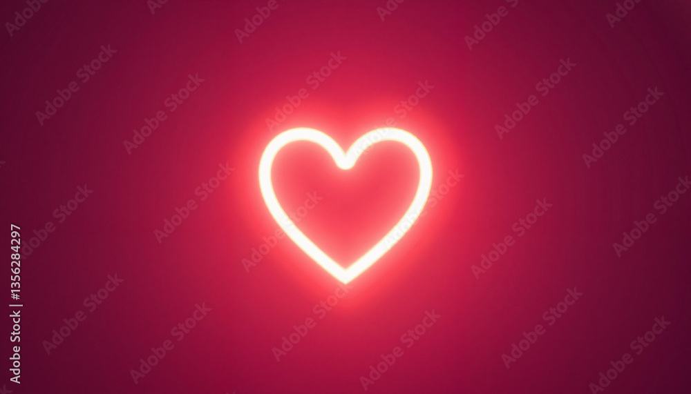 Glowing heart illustration with gradient aura, health and wellness concept Glowing heart illustration with gradient aura, health and wellness concept